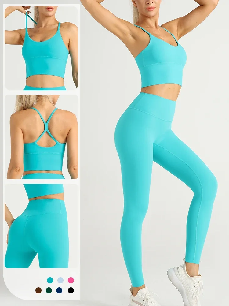Pilates Yoga Clothes - 2 шт., женский спортивный костюм для