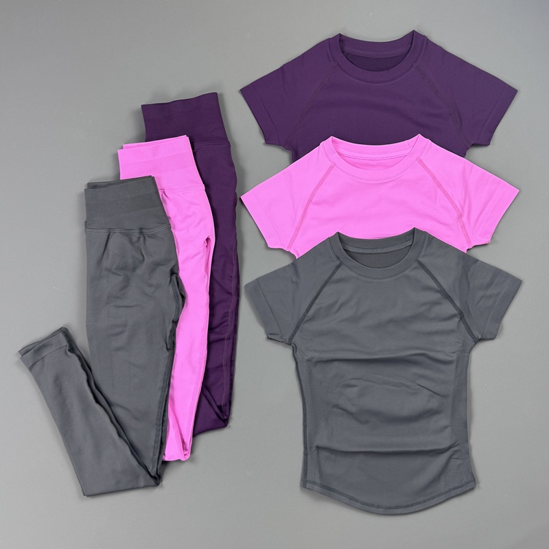 Pilates Yoga Clothes - Комплект для фитнеса из 2 предметов: