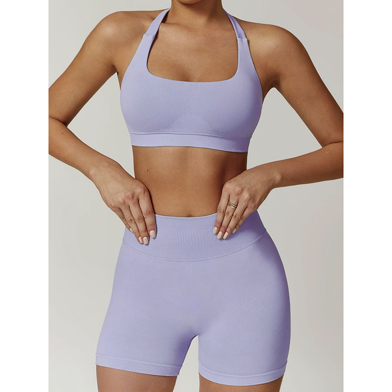 Pilates Yoga Clothes - Сексуальный бретель на шее, красивая спина,