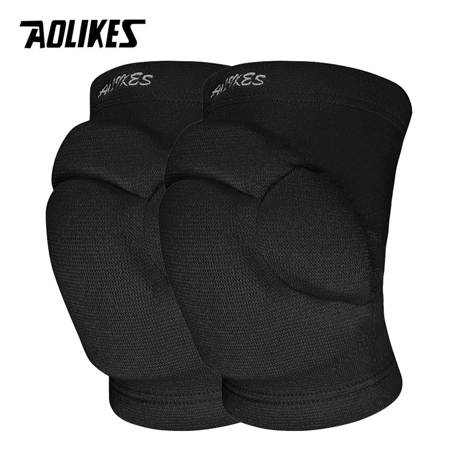 Pilates Yoga Knee Pads - AOLIKES 1 пара спортивных утолщенных наколенников,
