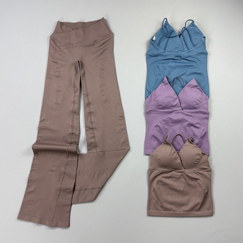 Pilates Yoga Clothes - Комплект из 2 предметов: Женский бесшовный